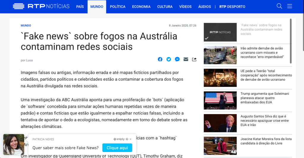 Resultado final do snip